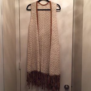 Free People Midi Vest XS